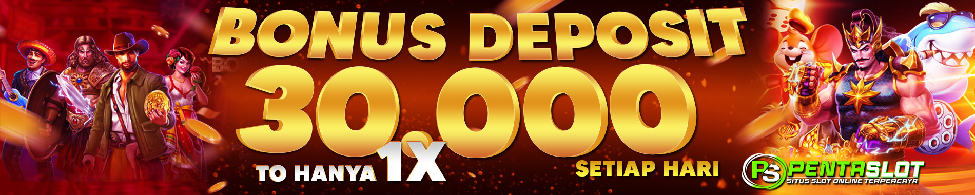 Bonus Deposit Setiap Hari Pentaslot